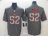 Nike Bears 52 Khalil Mack Gray Camo Vapor Untouchable Limited Jersey,baseball caps,new era cap wholesale,wholesale hats